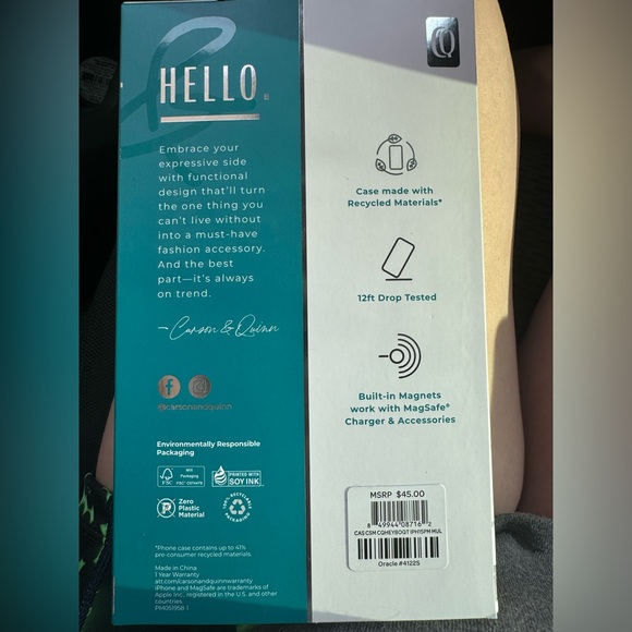 Carson & Quinn iPhone 15 pro max case - Picture 2 of 2